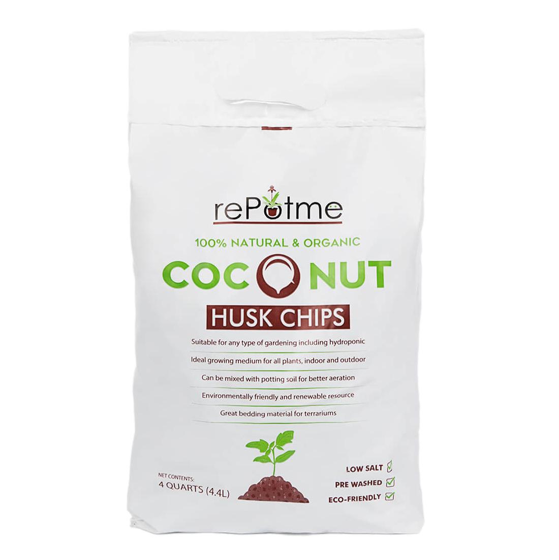 Coconut Husk Chips – rePotme