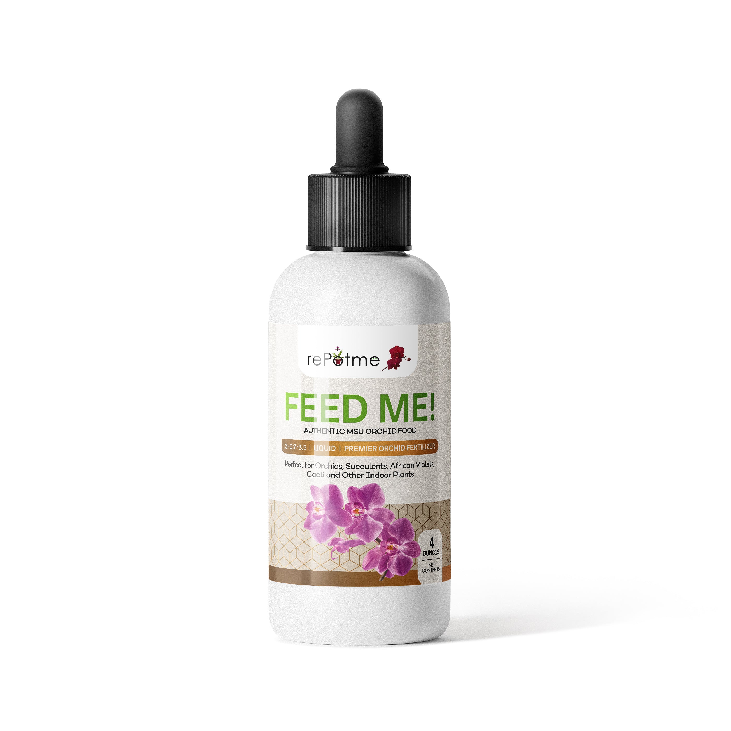 liquid fertilizer for house plants FEED ME! MSU Orchid Liquid Fertilizer - RO/Rain/Tap Water