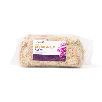 Premium Sphagnum Moss - 2 Quarts (When Hydrated)