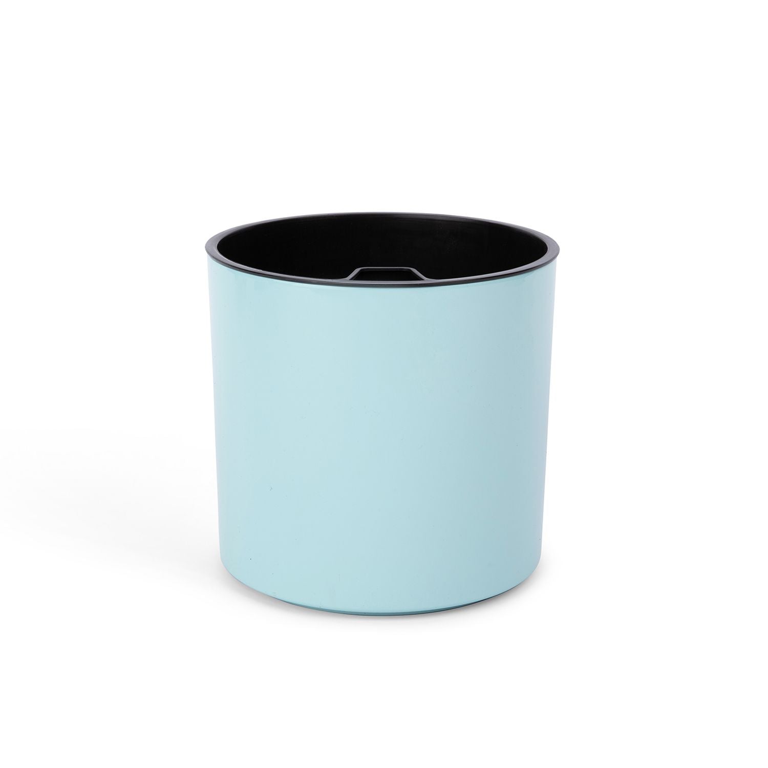 blue self watering planter 8 inch Aqua Core Self Watering Pot