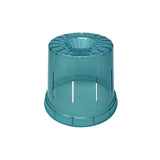 4" Blue Sapphire Slotted Orchid Pot