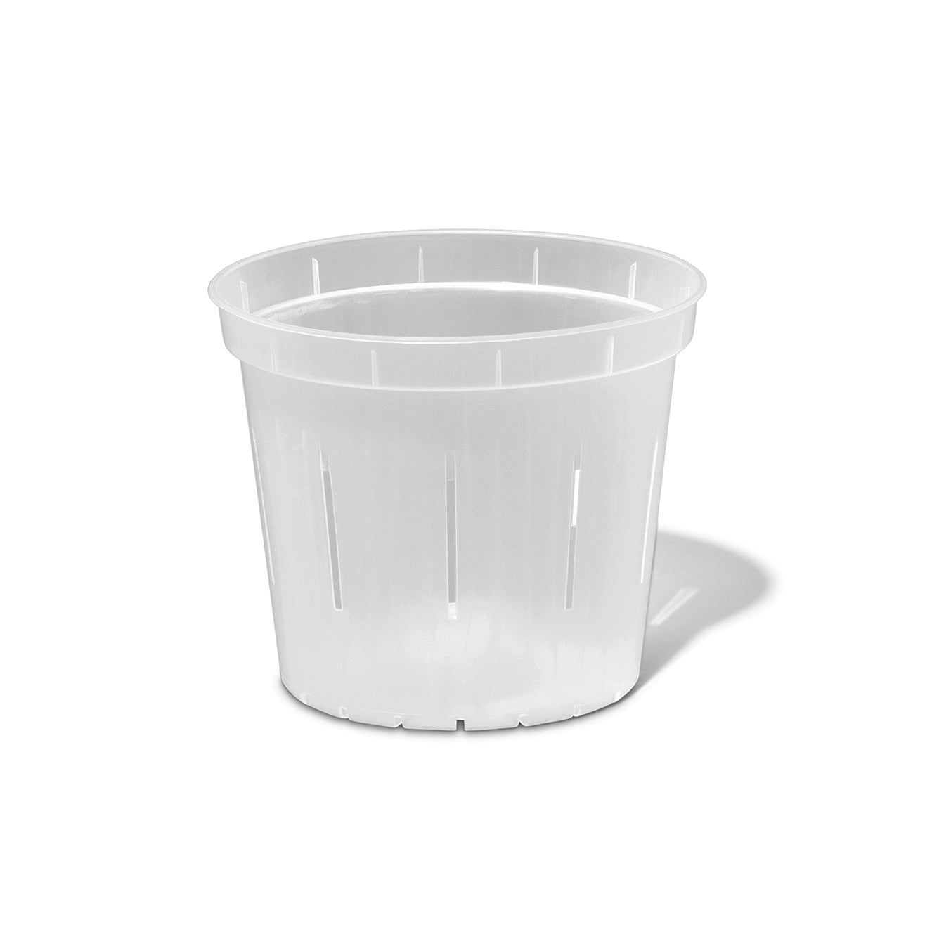 see through plastic plant pots 4" Slotted Clear Orchid Pot – rePotme