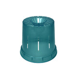 5" Blue Sapphire Slotted Orchid Pot