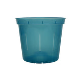 6" Blue Sapphire Slotted  Orchid Pot