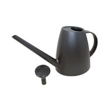 rePotme 1 Quart Plastic Watering Can with Rose - Shadow Gray