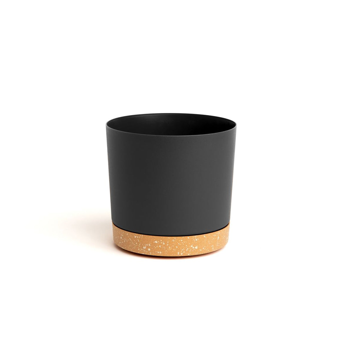 contemporary plant pots indoor 6.5" Contemporary Flower Pot with Saucer