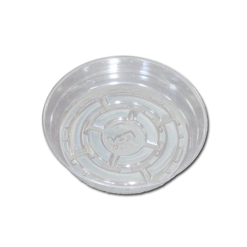 plastic pot saucer for plants 5" Clear Plastic Saucer, Single