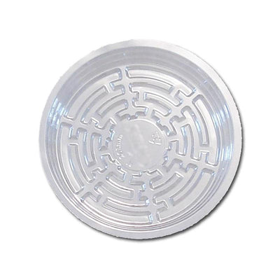 7 Clear Plastic Saucer