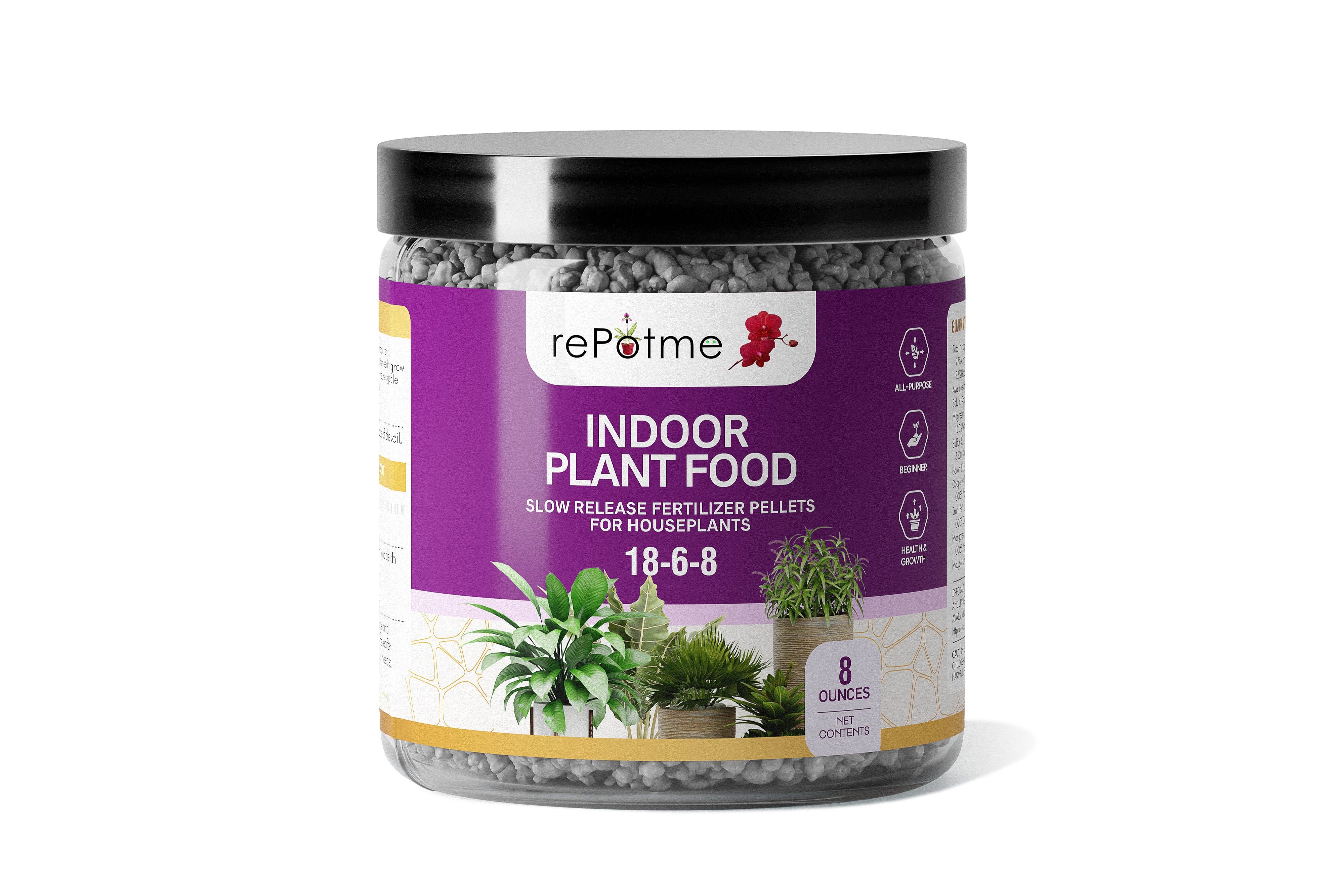 slow release indoor plant food FEED ME! Time Release Houseplant Food (18-6-8)