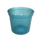 4" Blue Sapphire Slotted Orchid Pot