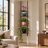 The Aurelia Hanging Garden – Luxury 3-Tier Hanging Plant Stand