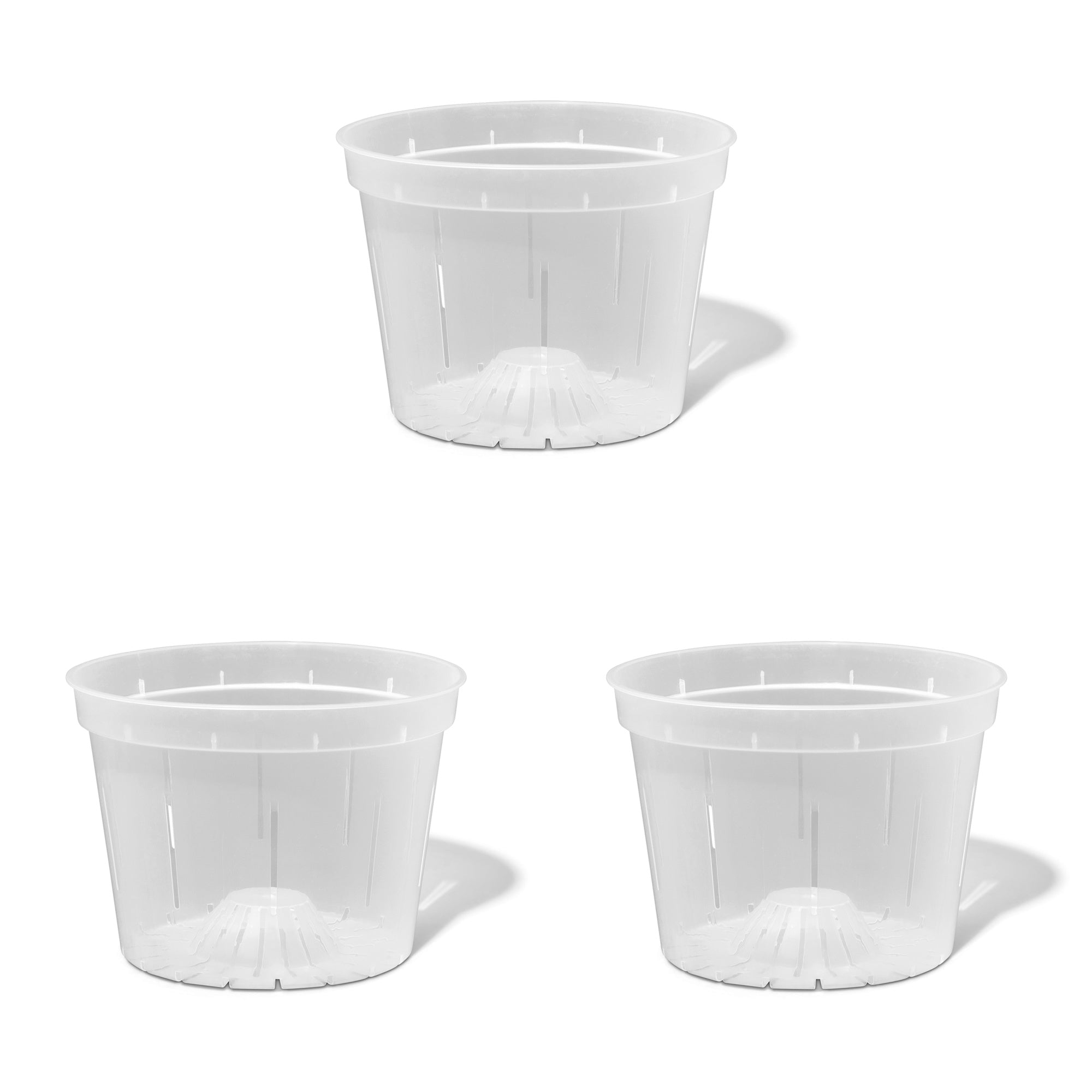 8 inch Slotted Orchid Pot (3 Pack)