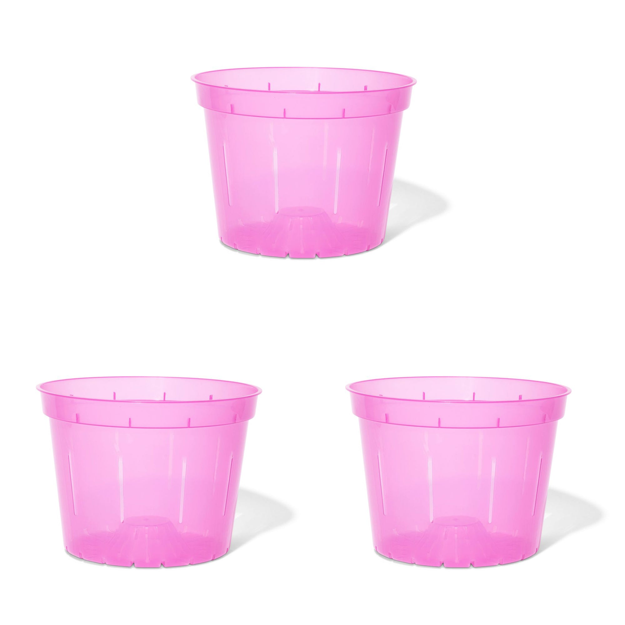 8 inch Slotted Orchid Pot (3 Pack)