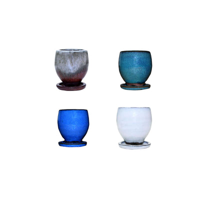2" Elliptical Elegance Combo - All Colors (4 total pots)