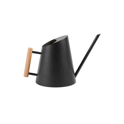 rePotme 1.25 Quart Stainless Steel Watering Can - Obsidian Black