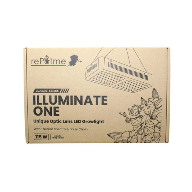 Illuminate One - 115W Full Spectrum LED Grow Light Kit