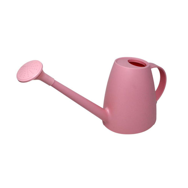 rePotme 1 Quart Plastic Watering Can with Rose - Carnation Pink