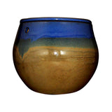 10" Midnight Meadows Teardrop Self Watering Pot