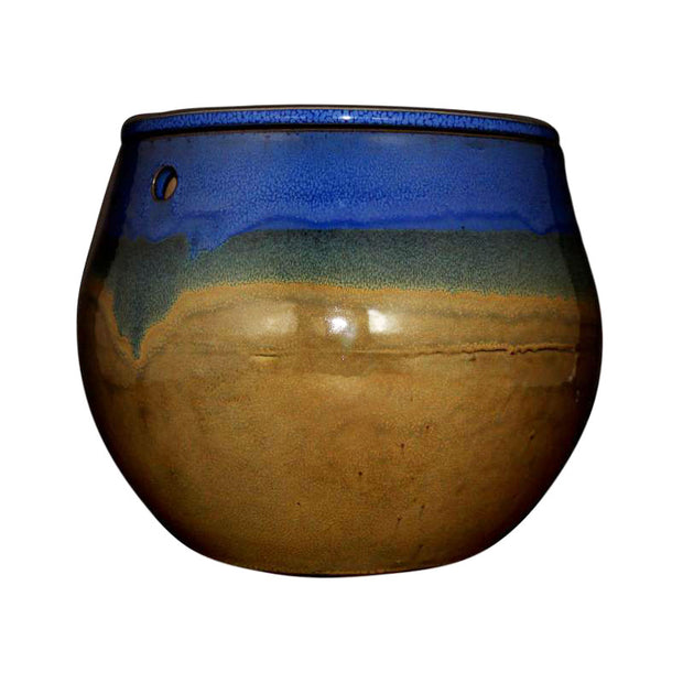 10" Midnight Meadows Teardrop Self Watering Pot