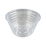 6" Clear Plastic Saucer - Extra Deep