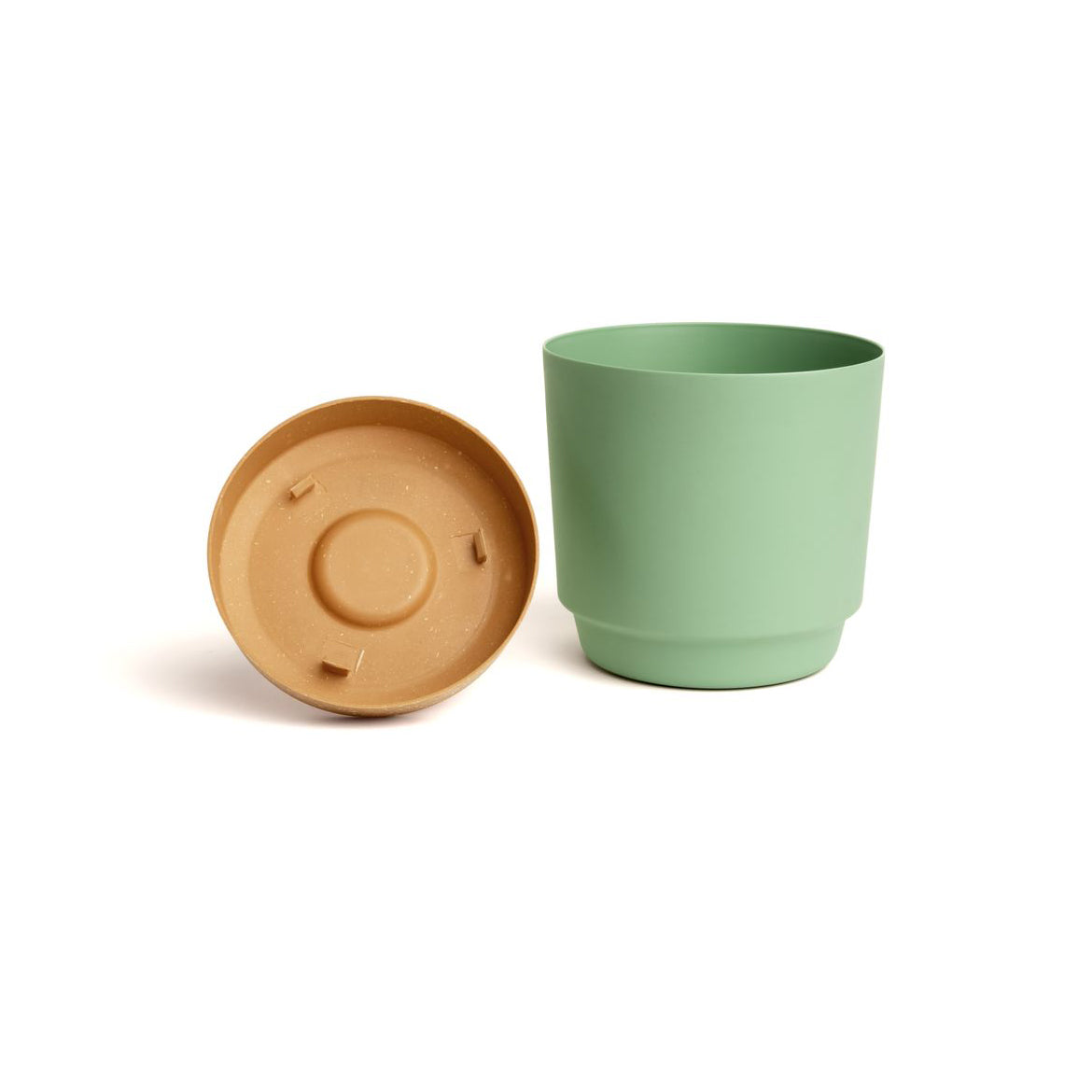 6.5 diameter plant pot 6.5" Contemporary Flower Pot with Saucer