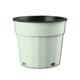 3.75" White Oxygen Core Dual Orchid Pot