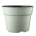 6.5" White Oxygen Core Dual Orchid Pot