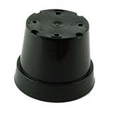 4" Green Plastic Pot