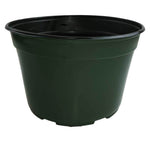 9" Green Plastic Pot
