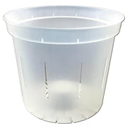 6" Slotted Clear Orchid Pot