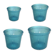 Growers Assortment of Blue Sapphire Slotted Orchid Pots